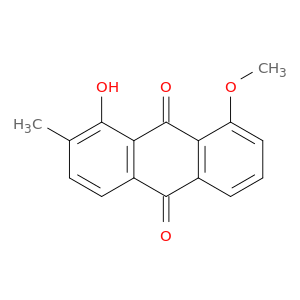 1-羟基-8-甲氧基-2-甲基-9,10-蒽酮