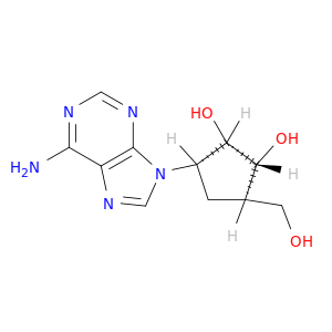 (1R,2S,3S,5R)-3-(6-aminopurin-9-yl)-5-(hydroxymethyl)cyclopentane-1,2-diol