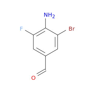 4-Amino-3-bromo-5-fluorobenzaldehyde