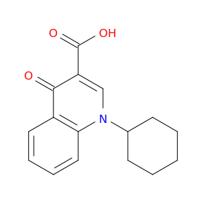 1-环己基-4-氧代-1,4-二氢喹啉-3-羧酸