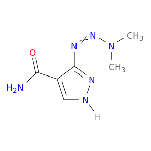 1H-Pyrazole-4-carboxamide, 3-(3,3-dimethyl-1-triazen-1-yl)-