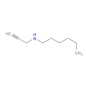 1-HEXANAMINE, N-2-PROPYN-1-YL-