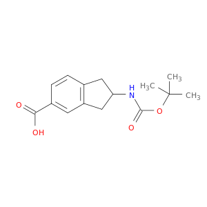 2-{[(tert-butoxy)carbonyl]amino}-2,3-dihydro-1H-indene-5-carboxylic acid