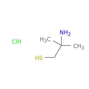 1-Propanethiol, 2-amino-2-methyl-, hydrochloride