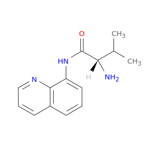 Butanamide, 2-amino-3-methyl-N-8-quinolinyl-, (2S)-