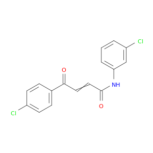 2-Butenamide, N-(3-chlorophenyl)-4-(4-chlorophenyl)-4-oxo-