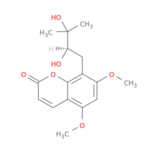 8-[(2R)-2,3-dihydroxy-3-methyl-butyl]-5,7-dimethoxy-chromen-2-one