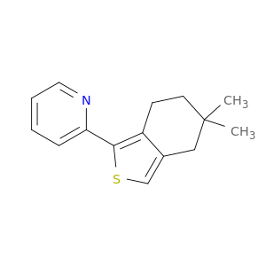 Pyridine, 2-(4,5,6,7-tetrahydro-5,5-dimethylbenzo[c]thien-1-yl)-
