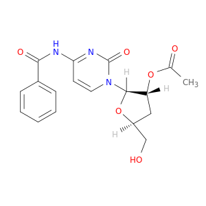 Cytidine, N-benzoyl-3'-deoxy-, 2'-acetate