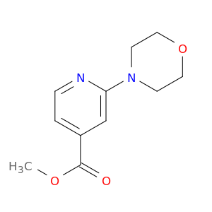 4-Pyridinecarboxylicacid, 2-(4-morpholinyl)-, methyl ester