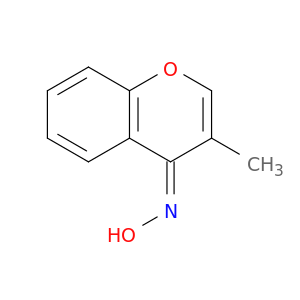 4H-1-Benzopyran-4-one, 3-methyl-, oxime, (Z)-