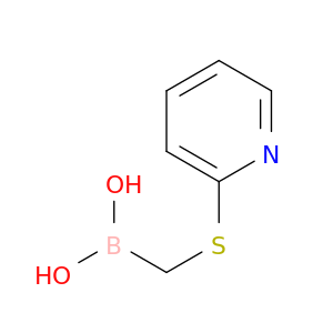 ((Pyridin-2-ylthio)methyl)boronic acid