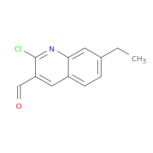 3-Quinolinecarboxaldehyde, 2-chloro-7-ethyl-