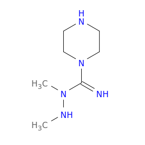 1-Piperazinecarboximidicacid, N-methyl-, 1-methylhydrazide