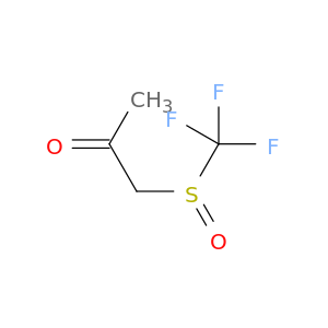 2-Propanone, 1-[(trifluoromethyl)sulfinyl]-