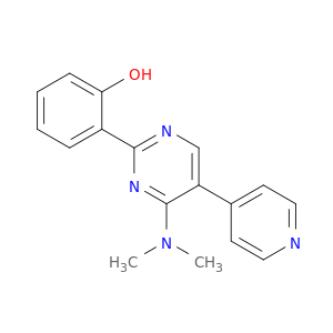 Phenol, 2-[4-(dimethylamino)-5-(4-pyridinyl)-2-pyrimidinyl]-