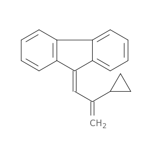 9H-Fluorene, 9-(2-cyclopropyl-2-propenylidene)-