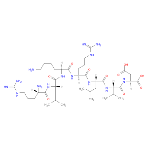 L-Aspartic acid, L-arginyl-L-valyl-L-lysyl-L-arginyl-L-leucyl-L-valyl-