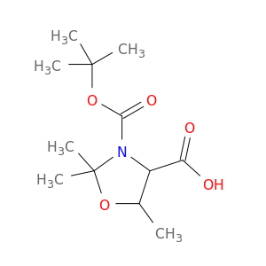 3-[(tert-Butoxy)carbonyl]-2,2,5-trimethyl-1,3-oxazolidine-4-carboxylic acid