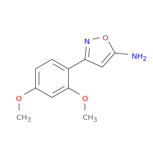 3-(2,4-二甲氧基苯基)-5-氨基异噁唑