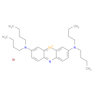 Phenoselenazin-5-ium, 3,7-bis(dibutylamino)-, bromide