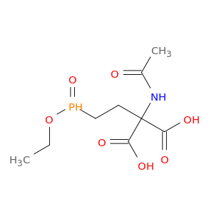 Propanedioic acid, (acetylamino)[2-(ethoxyphosphinyl)ethyl]-