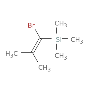 Silane, (1-bromo-2-methyl-1-propenyl)trimethyl-