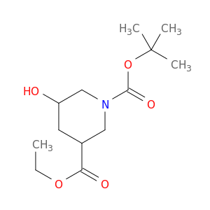 N-Boc-5-羟基哌啶-3-甲酸乙酯