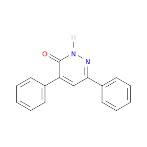 3(2H)-Pyridazinone, 4,6-diphenyl-