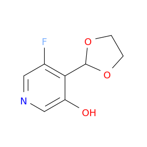 4-(1,3-Dioxolan-2-yl)-5-fluoropyridin-3-ol