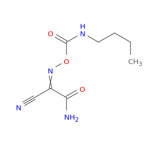 Acetamide, 2-[[[(butylamino)carbonyl]oxy]imino]-2-cyano-