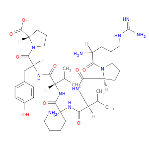 L-Proline, L-arginyl-L-prolyl-L-valyl-L-lysyl-L-valyl-L-tyrosyl-