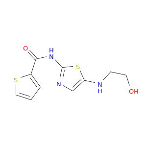 2-Thiophenecarboxamide, N-[5-[(2-hydroxyethyl)amino]-2-thiazolyl]-