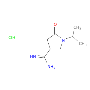 1-异丙基-2-氧代吡咯烷-4-甲脒盐酸盐