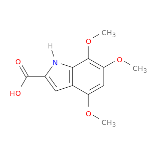 4,6,7-三甲氧基吲哚-2-羧酸