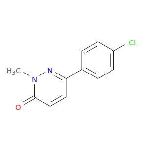 3(2H)-Pyridazinone, 6-(4-chlorophenyl)-2-methyl-