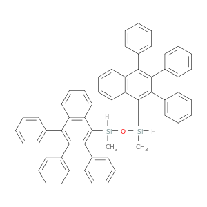 Disiloxane, 1,3-dimethyl-1,3-bis(2,3,4-triphenyl-1-naphthalenyl)-