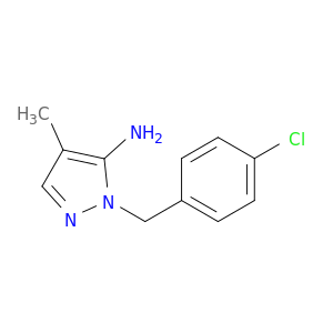 1-(4-CHLOROBENZYL)-4-METHYL-1H-PYRAZOL-5-AMINE