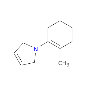 1H-Pyrrole, 2,5-dihydro-1-(2-methyl-1-cyclohexen-1-yl)-