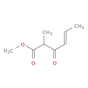 4-Hexenoic acid, 2-methyl-3-oxo-, methyl ester, (E)-