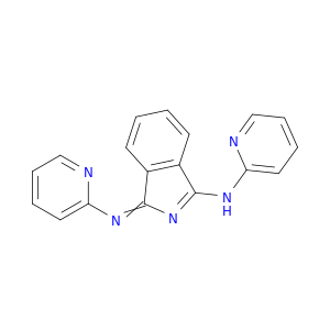 1H-Isoindol-3-amine, N-2-pyridinyl-1-(2-pyridinylimino)-