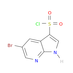 5-溴-1H-吡咯并[2,3-b]吡啶-3-磺酰氯