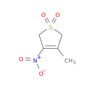 Thiophene, 2,5-dihydro-3-methyl-4-nitro-, 1,1-dioxide