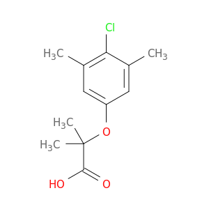 2-(4-氯-3,5-二甲基苯氧基)-2-甲基丙酸