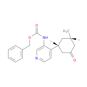 rel-(4-((1R,3S)-3-甲基-5-氧代环己基)吡啶-3-基)氨基甲酸叔丁酯