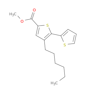 [2,2'-Bithiophene]-5-carboxylic acid, 3-hexyl-, methyl ester
