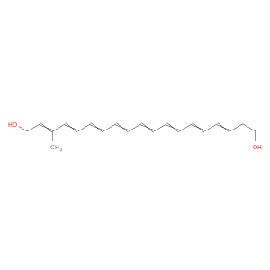2,4,6,8,10,12,14,16-Nonadecaoctaene-1,19-diol, 3-methyl-