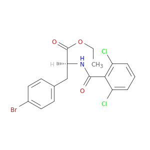 (S)-Ethyl 3-(4-bromophenyl)-2-(2,6-dichlorobenzamido)propanoate