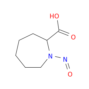 1-nitrosoazepane-2-carboxylic acid