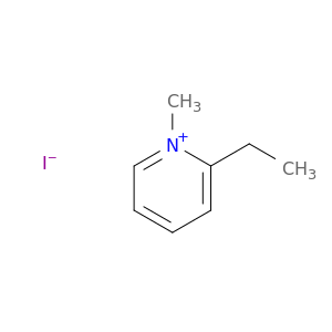 Pyridinium, 2-ethyl-1-methyl-, iodide